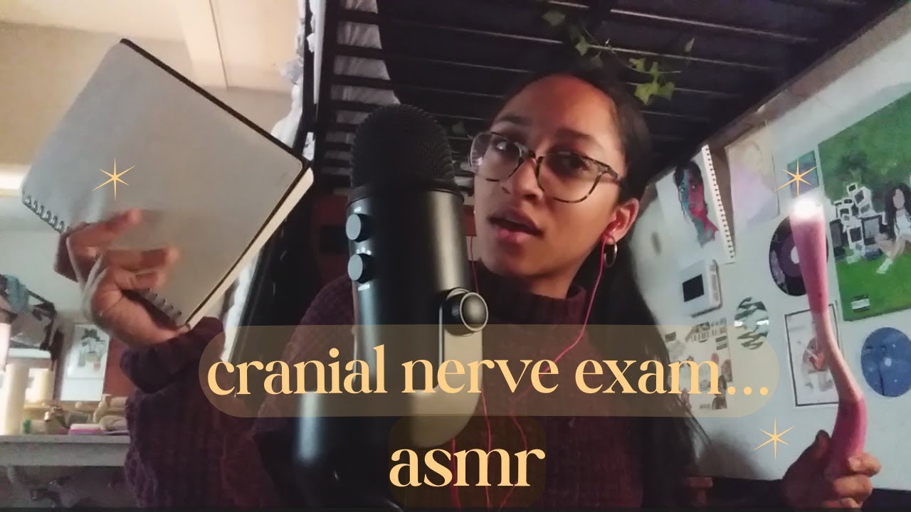 asmr cranial nerve exam... (GONE WRONG)