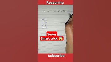 series || reasoning Trick || series reasoning Trick|| SSC #maths #mathstricks #ssc_gd #ssccglexam