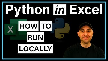 Python In Excel with Anaconda  - Run Python in Excel Locally with the Anaconda Add-In (IN 5 CLICKS!)