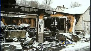 Garage, vehicles destroyed in Elk Co. fire
