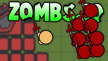 EPIC TIER 7 BASE AND MELEE TOWERS! | Zombs.io Gameplay (Let