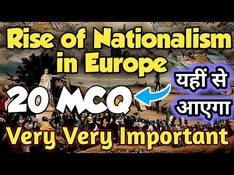 The Rise of Nationalism in Europe - CBSE Class 10 - Social Science - MCQs