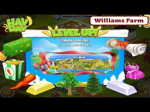 Hay Day Williams Farm - Level 25, Lets Play - Youtube