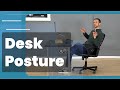 7 Tips For Sitting Posture (At A Desk)