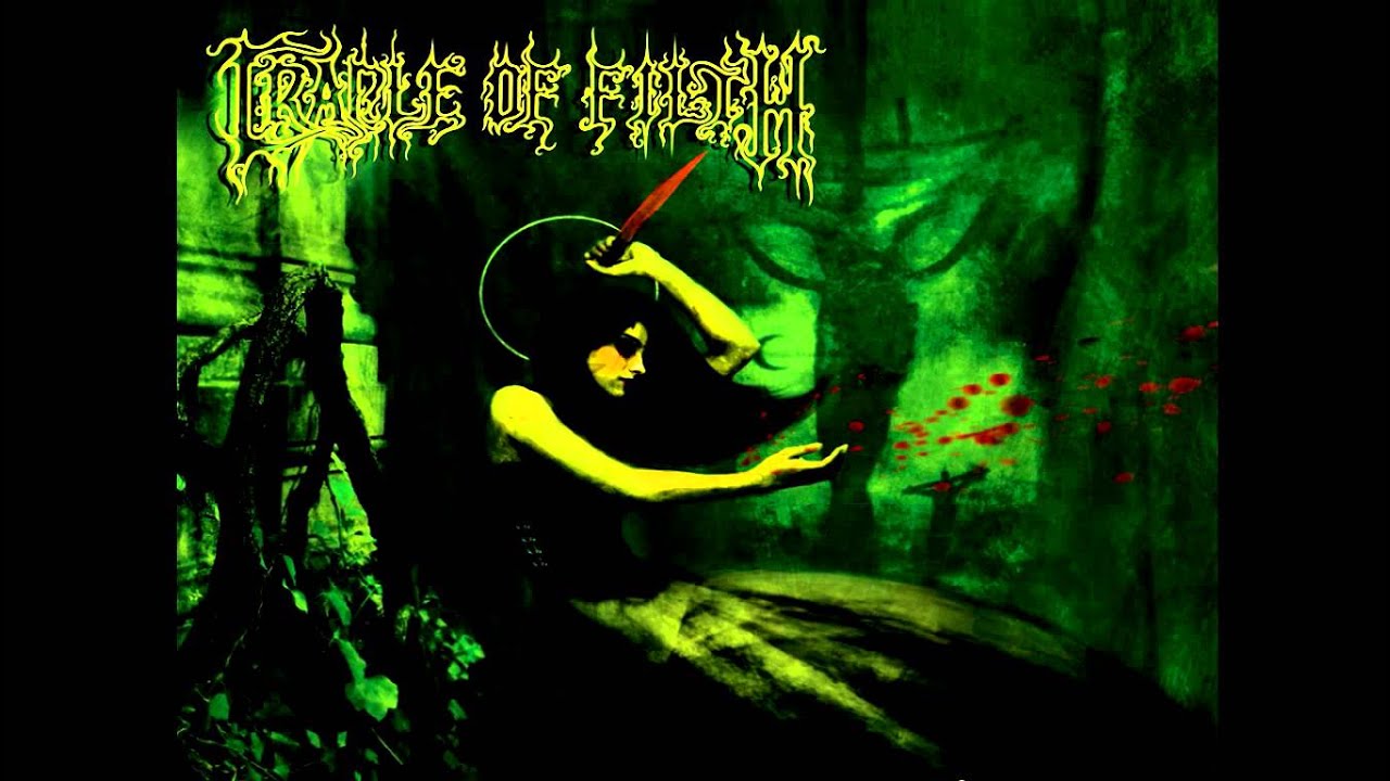 Cradle of Filth The death of love + Lyrics (aegisub) YouTube