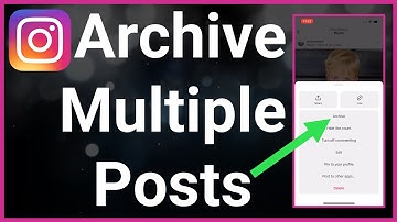 How To Archive Instagram Posts All At Once