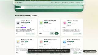 UbuntuPlay Tour: Public Site & Games Marketplace screenshot 5