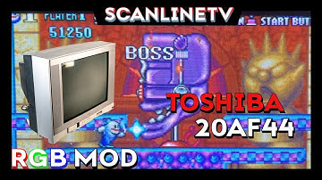 TUTORIAL OSD MUX RGB MOD CRT TOSHIBA 20AF44 | RGB MOD | CRT | RETRO GAMER