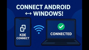How to install and Connect Android ↔ Windows through KDE Connect. Link Your Android & Windows |
