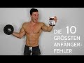 TOP 10 FITNESS FEHLER - die du unbedingt vermeiden musst!