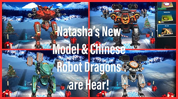 War Robots Test Server 4.7: Natasha’s New Model & Chinese Robot Dragons Are Hear!