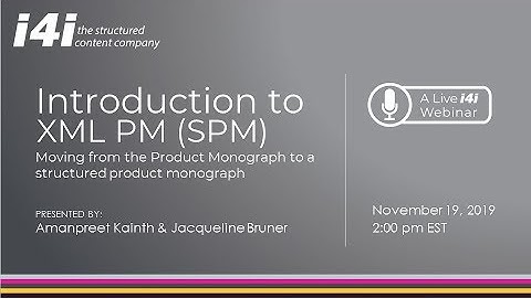 Introduction To XML PM