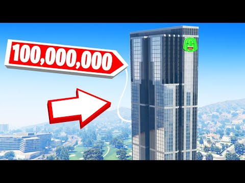 I Bought This ENTIRE $100,000,000 Building in GTA 5! (DLC)