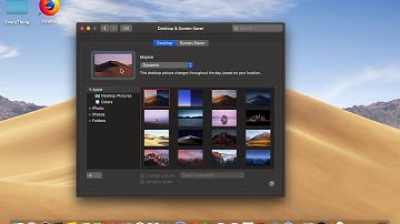 How to change your desktop background on your Mac!