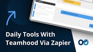 Integrate Your Daily Tools with Teamhood via Zapier: Overview