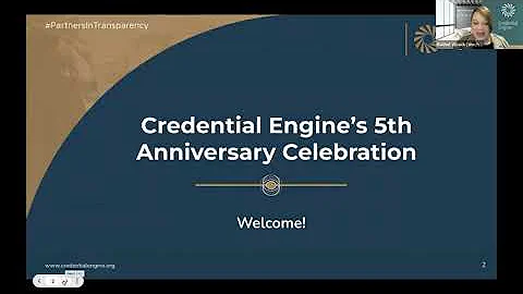 Credential Engine's 2022 5th Anniversary Celebration
