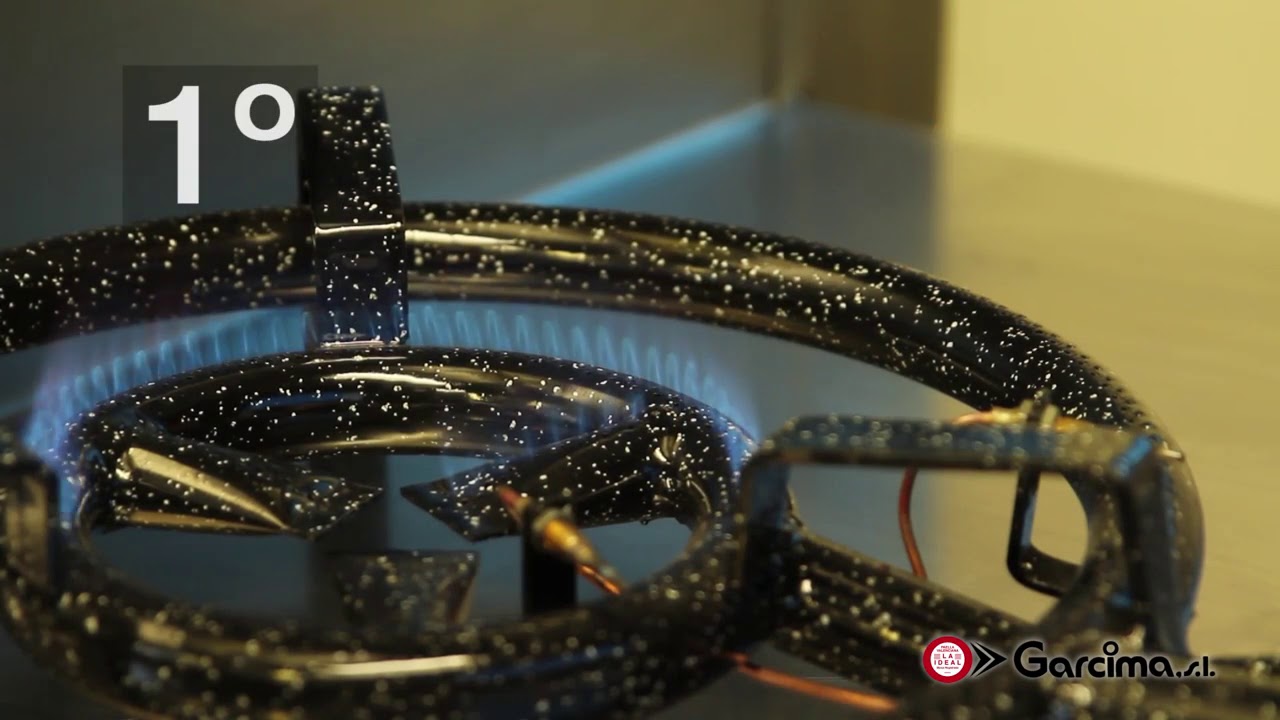 Utilisation réchaud à gaz Garcima