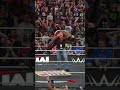 Brock Lesnar is back and has attacked Oba Femi! Holy crap! #wwe #fyp #wrestling #wweraw