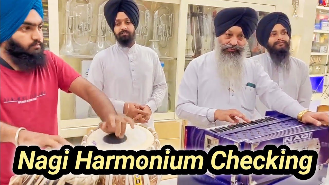 Nagi Harmonium Checking by bhai Ravinder Singh Hazoori Ragi Sri Darbar Sahib YouTube
