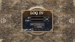 Legend of Mir 2 - Log in Screen