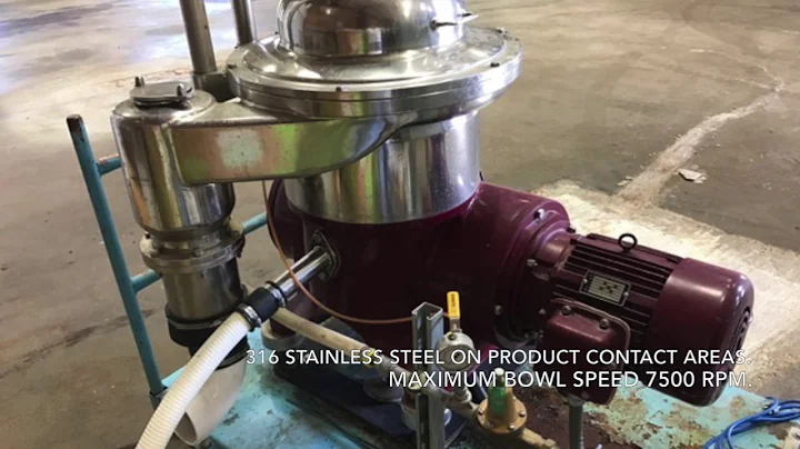 Westfalia SB-14-06-076 - Centrifuge Repair