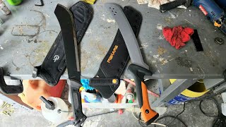 Best machete. Fiskars vs Gerber