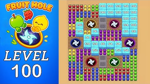 Fruit Hole Level 100 Walkthrough