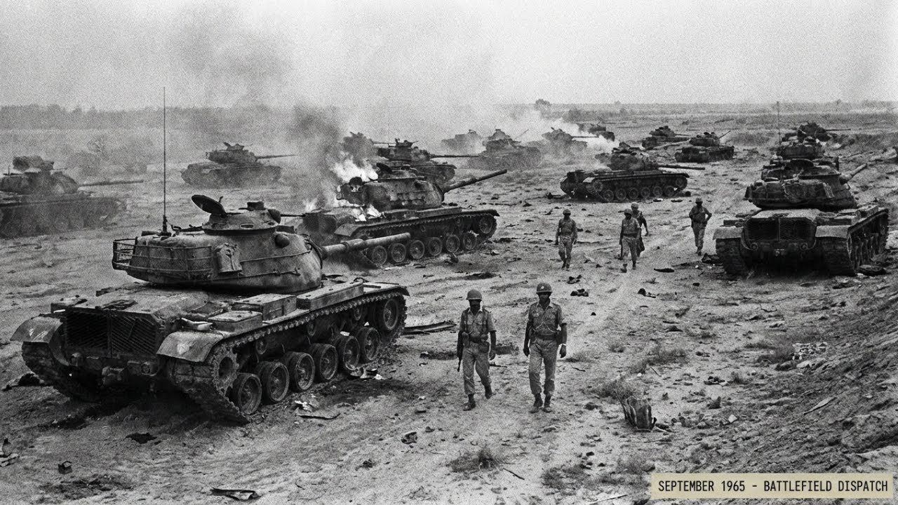 Pakistan's Assal Uttar Offensive: 97 Tanks Destroyed in 3 Days (Indo-Pak War '65)