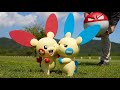 【粘土】爆ぜろ!!プラスル&ジト目マイナン Making Plusle&Minun「Life-size」【ポケモン】/ Pokémon Clay Art