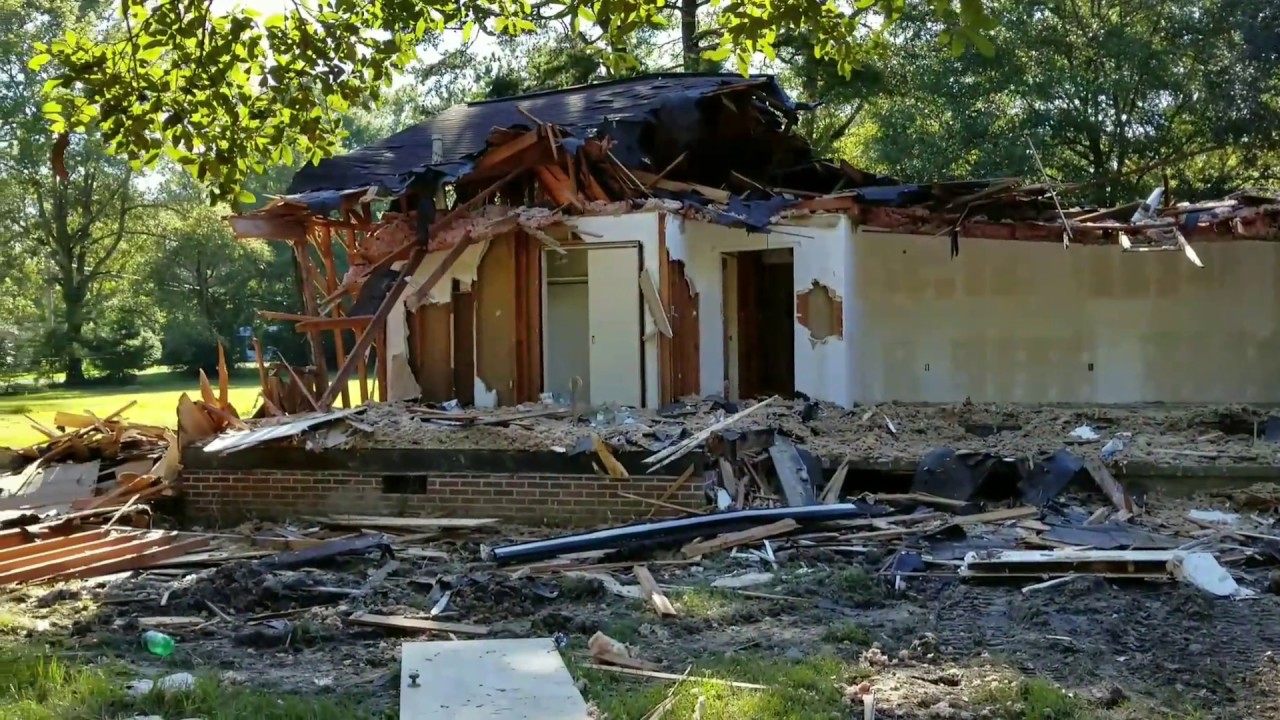 House Destruction Part 4. YouTube