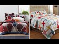 🌺Lovely Classy quilted patchwork bedsheet and bedspread design by pop up fashion 💞