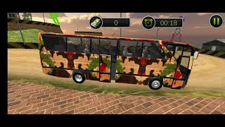 Army Bus Driving Transport  - multilevel military transportre Game Simulator 2021 - Android gameplay screenshot 5