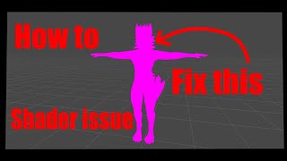 How to fix PURPLE SHADER Issue / Error (Unity Tutorial 2023)