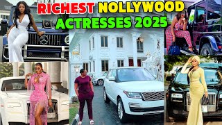 Top10 Richest Actresses In Nigeria 2025 & Their Networth