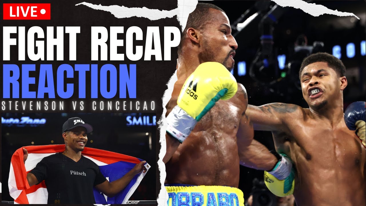 Shakur WHOOPS Conceicao! DID Get Hit A Lot Tho 👀 Stevenson vs Conceicao Post Fight REACTION 