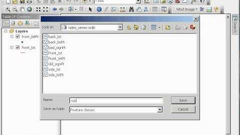 Processing a track-log or waypoint file with Wind Image For Esri ArcMap Version 2.0