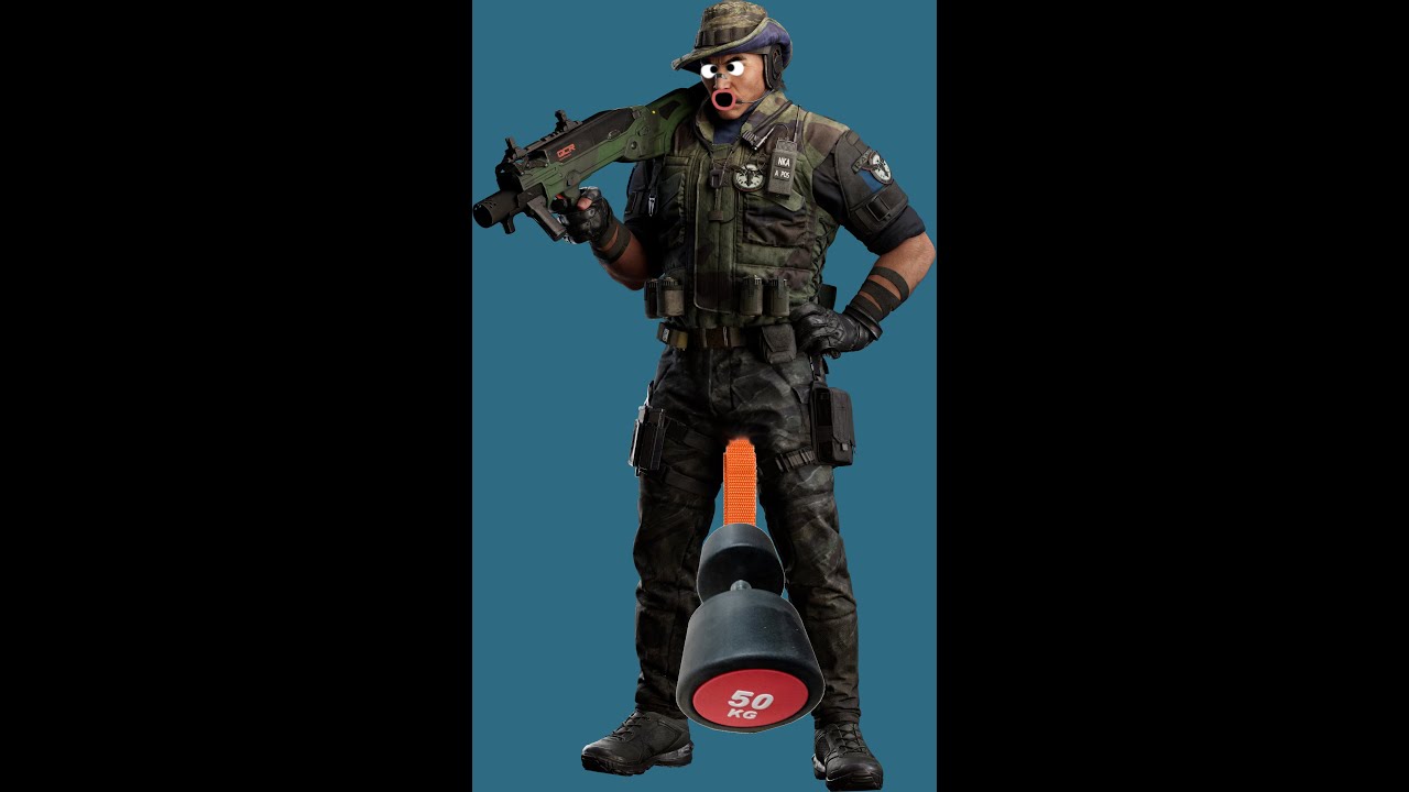 Just Jelqing Around in R6 Siege - YouTube