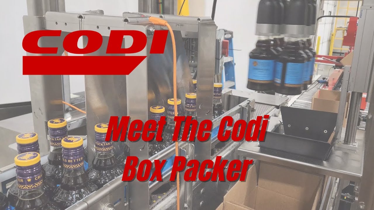 Meet the Codi Pick-N-Place Box Packer - Eliminate Repetitive Motion in Packaging Operations!