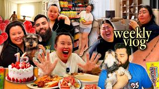 Vlog: Getting A New Tattoo!!! + Bestie Sleepover, New Office Reveal, Celebrating Rocky's 16th Bday 💛