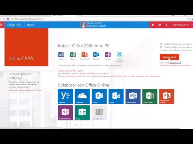 instalar office umg - YouTube