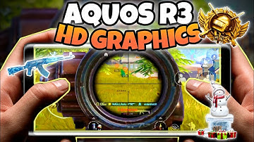 AQUOS R3 IN 2023 😍 SD 855 with 60fps 🔥 PUBG MOBILE