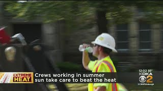 Scorching Heat Rough On Workers