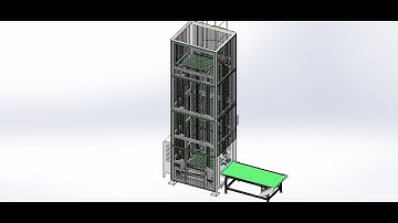 Z type lifter chain hoist-industrial 3D model: machine-world.net p85