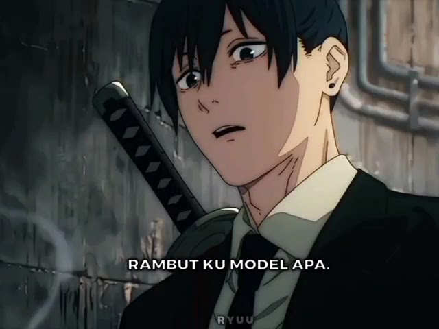 KAMU NENYEEE #versianime #anime class=