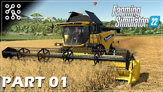 PRVNÍ SKLIZEŇ #01 | Farming Simulator 22 | Lets play | Česky