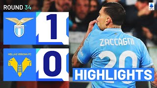 LAZIO-VERONA 1-0 | HIGHLIGHTS | Zaccagni strikes the winner at the Olimpico | Serie A 2023\/24