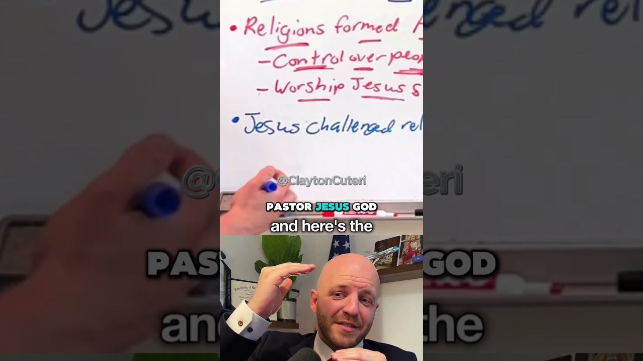 Иисус был против религии.