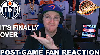 PRESEASON IS FINALLY OVER! Post-Game Fan Reaction: Oilers vs Canucks