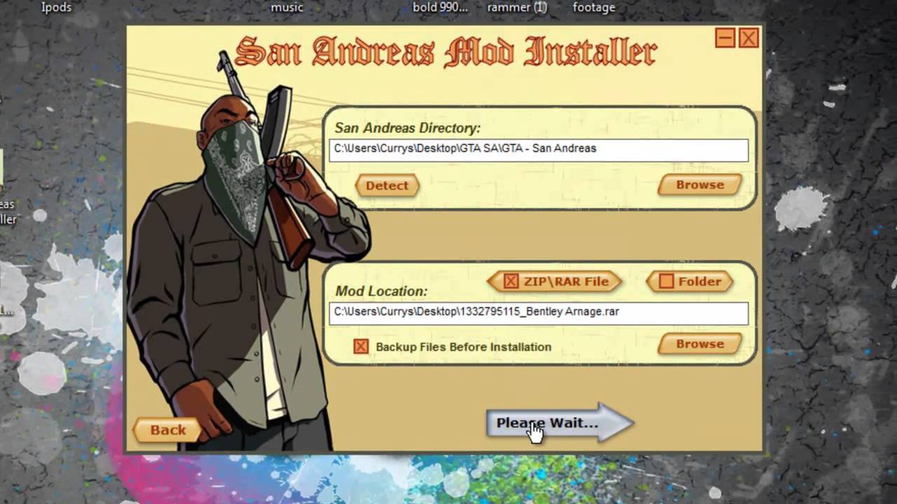 downloads gta san andreas mod installer