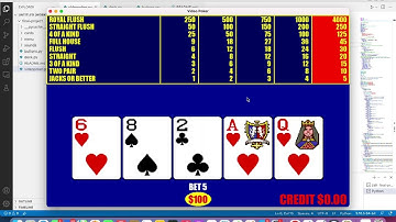 Video Poker - CS50x Final Project